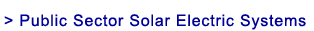 Public Sector Solar Electric Systems
